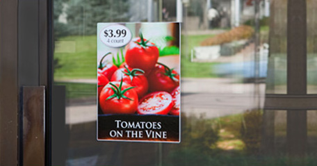 Print Custom Window Clings Online