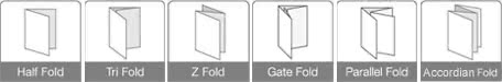 Brochure Folding Options Brochure Folding Options