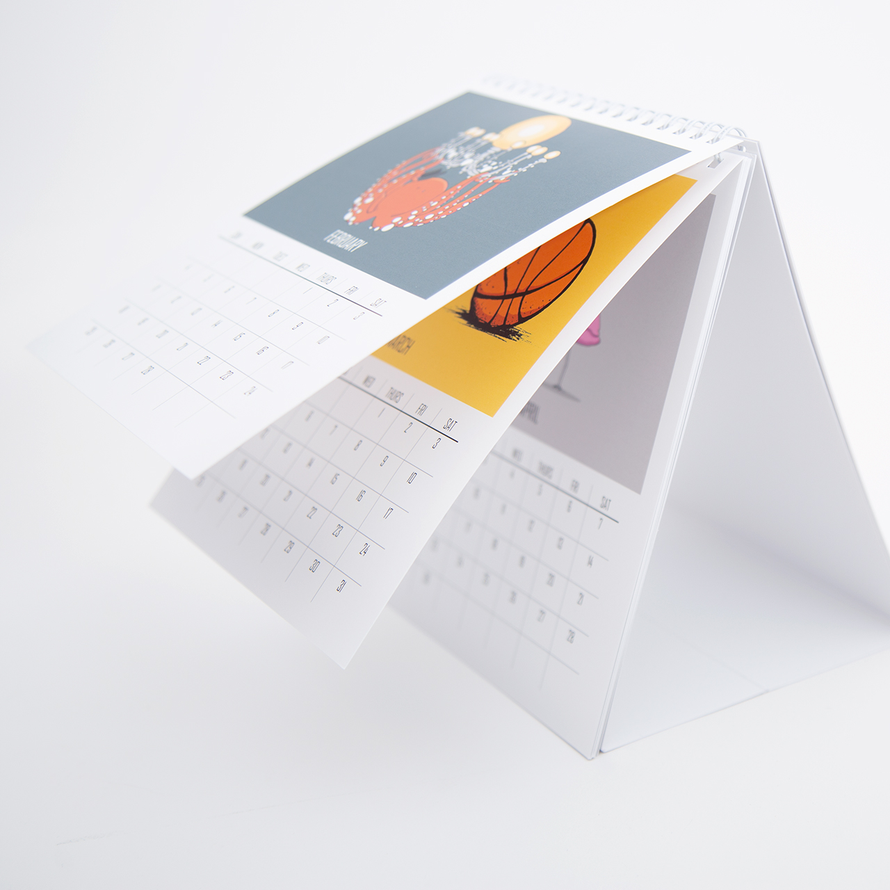Desk calendars