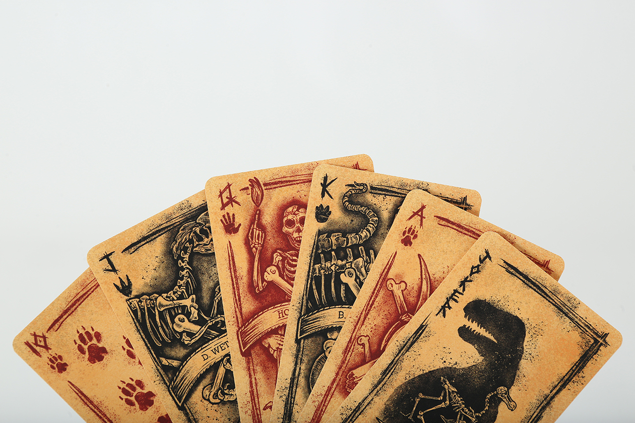 Collated playing cards