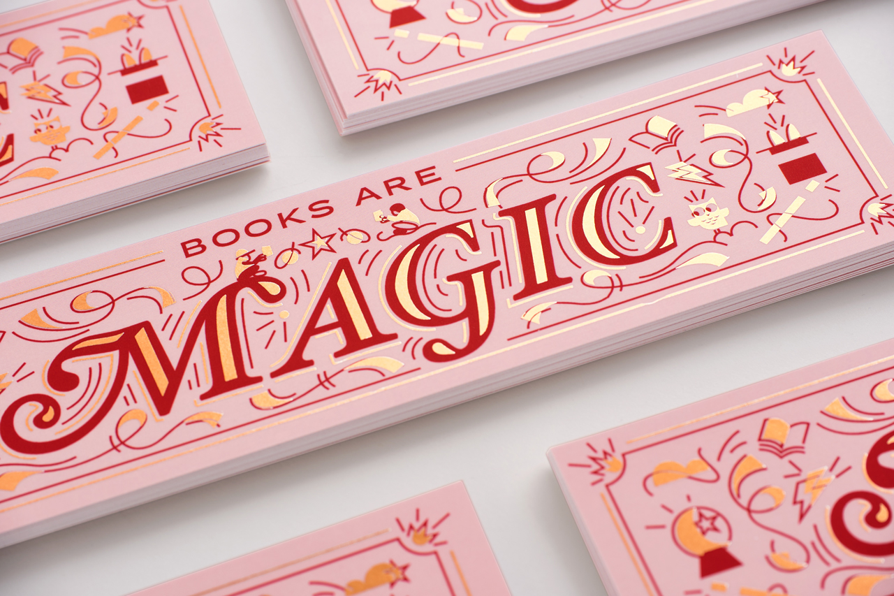 Foil bookmarks