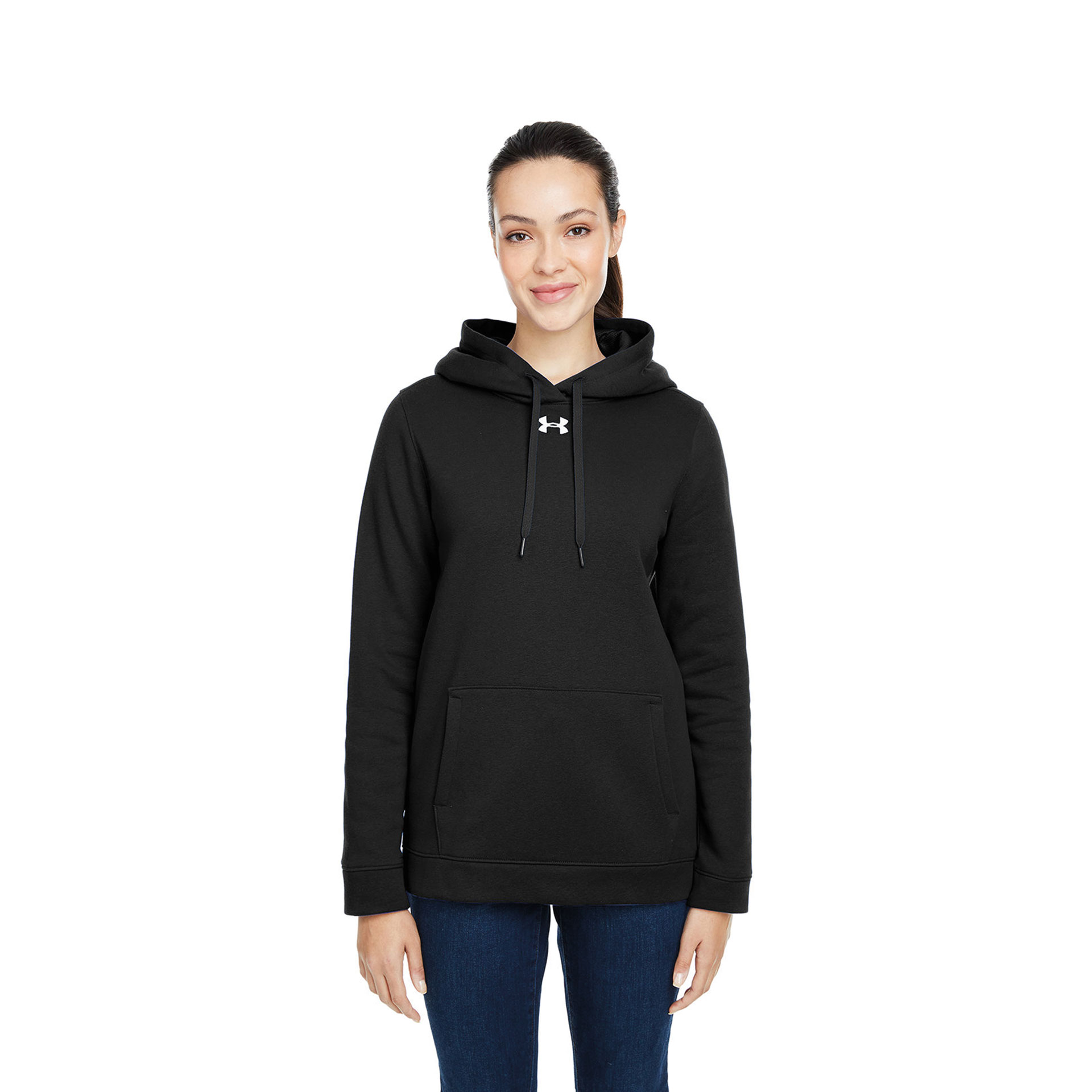 Under Armour Women s Hustle Hooded Sweatshirt Smartpress