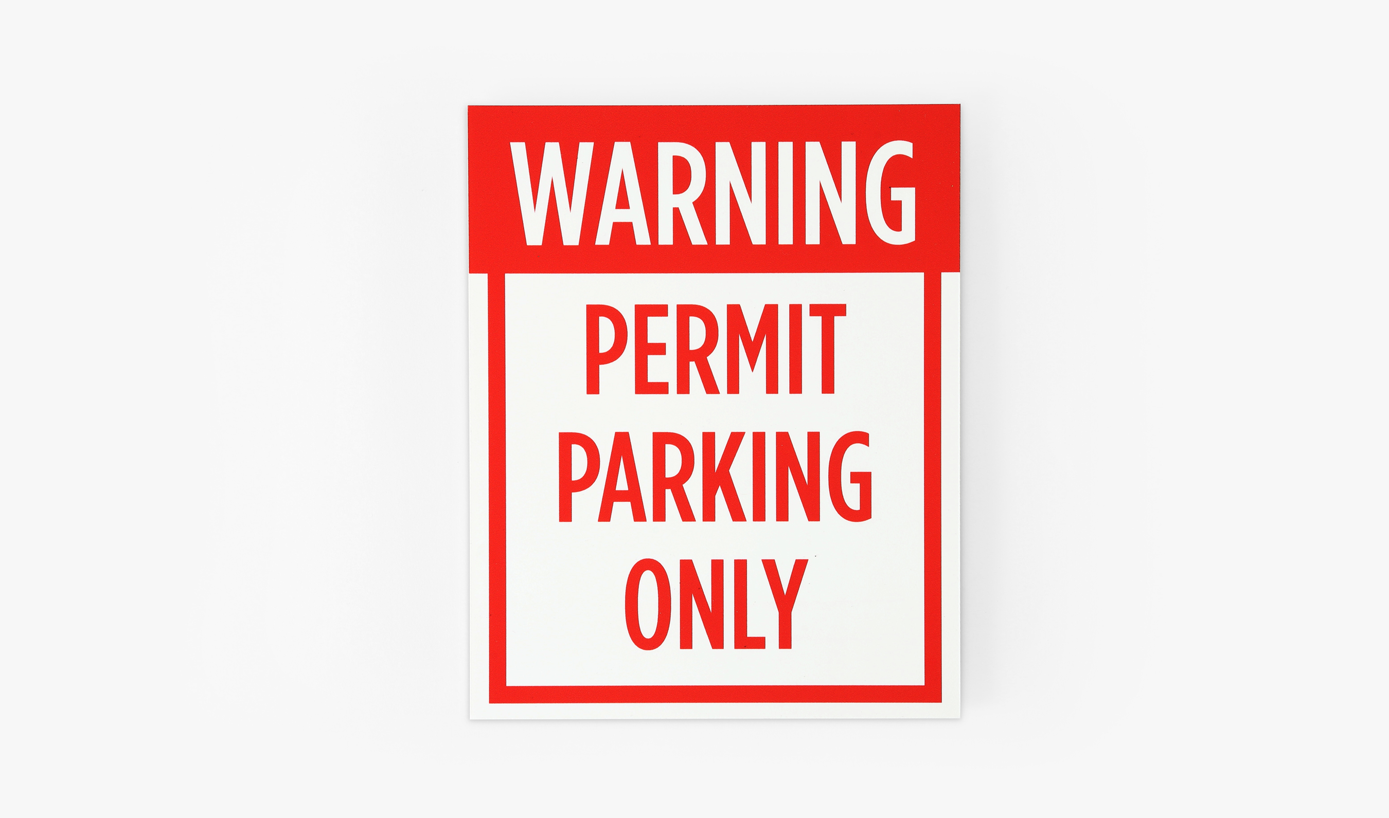 Free Parking CGSignLab 16x16 Modern Diagonal Premium Acrylic Sign 