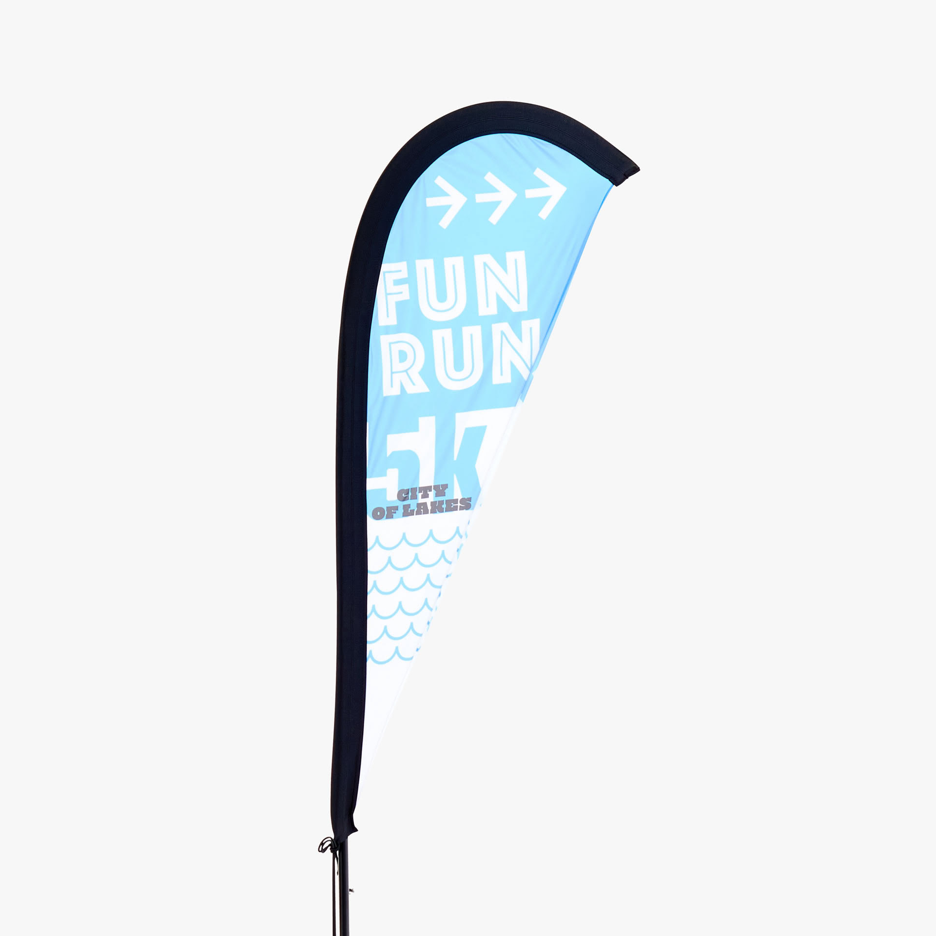 Tae Kwon Do Windless Swooper Feather Flag Banner – Martial Arts Promotion