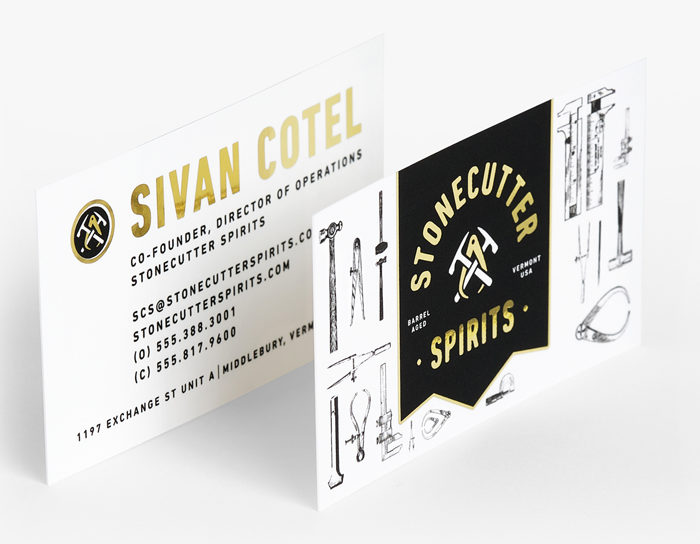Gold Foil Business Card Printing